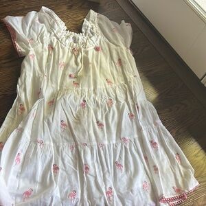 Kids Flamingo Print Pajamas